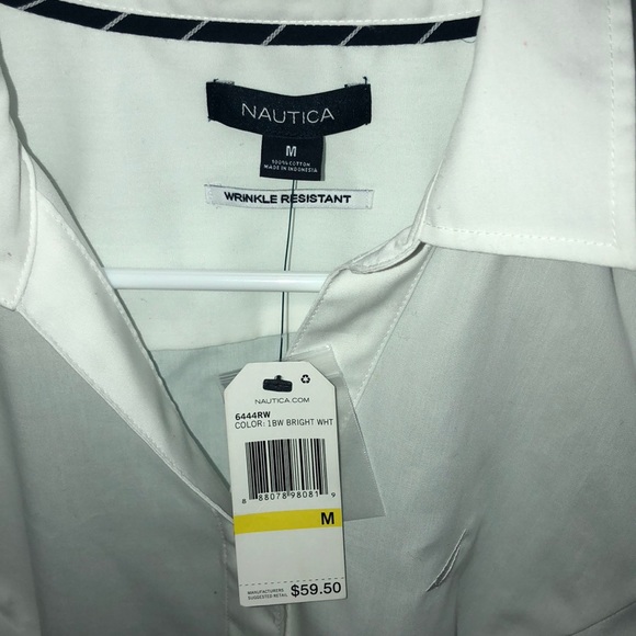 Náutica White Dressy Shirt - Picture 2 of 3